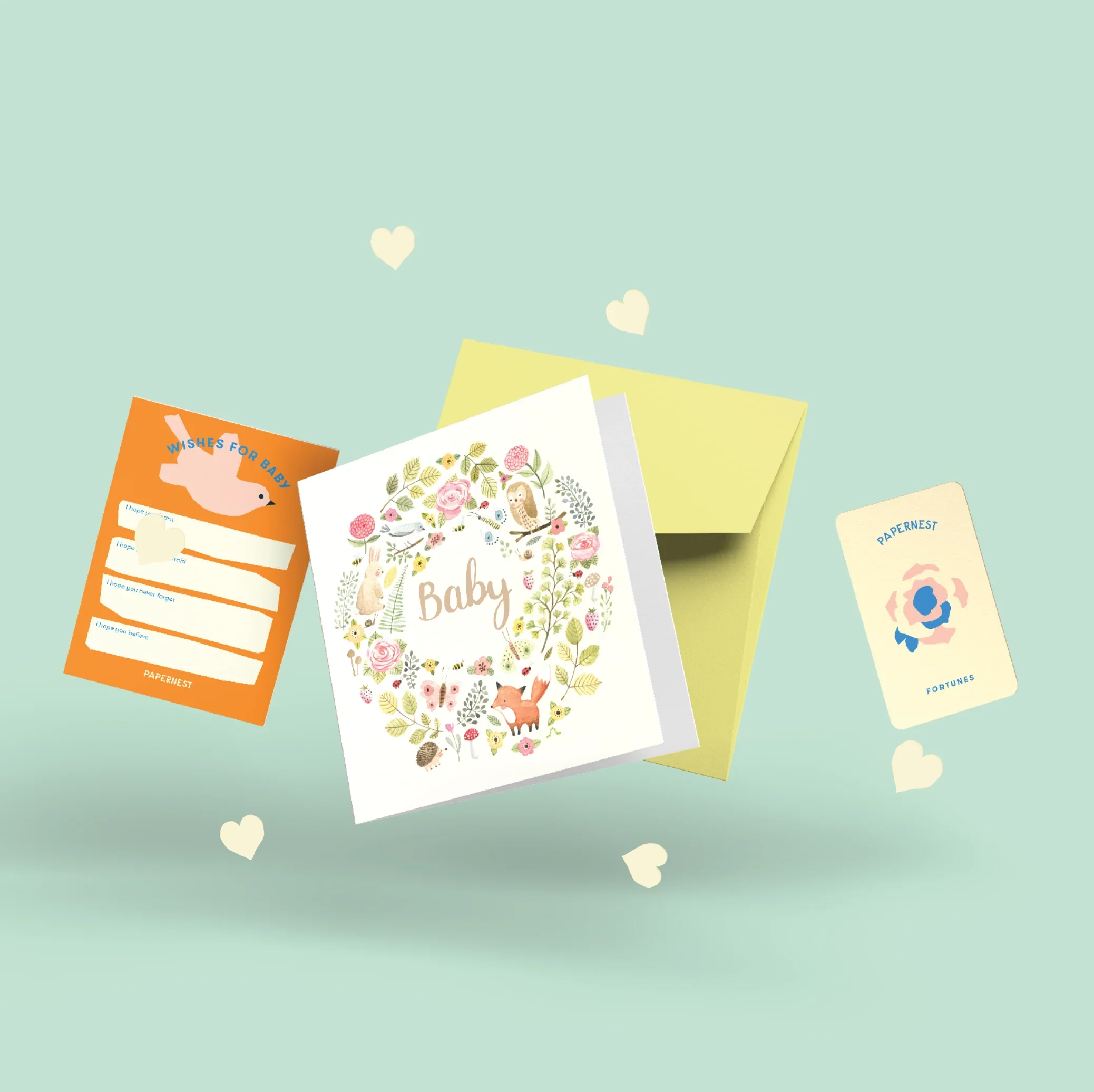 Baby Forest Creatures Card - Image 2