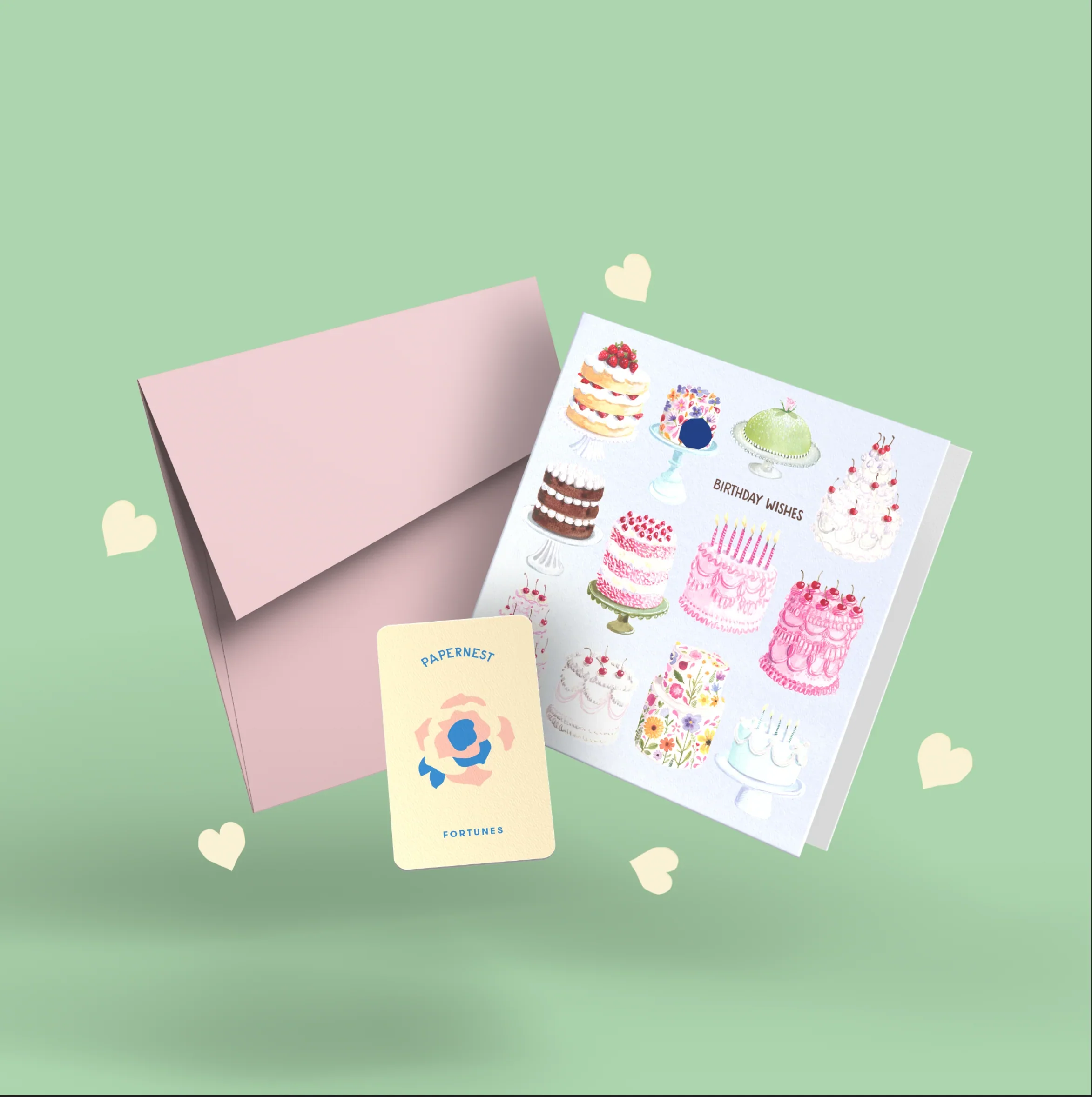 Birthday Cake Wishes Card - Image 2