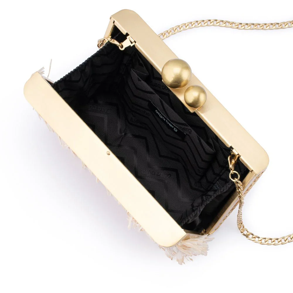 Carlita Carnivale Fringed Shoulder Bag | Natural - Image 5
