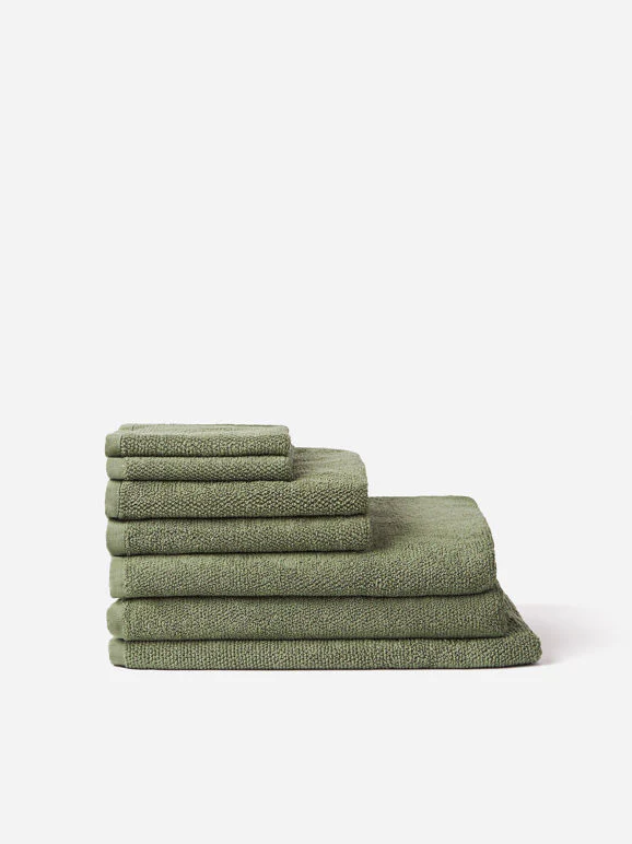 Classic Cotton Towel Bundle | Olive