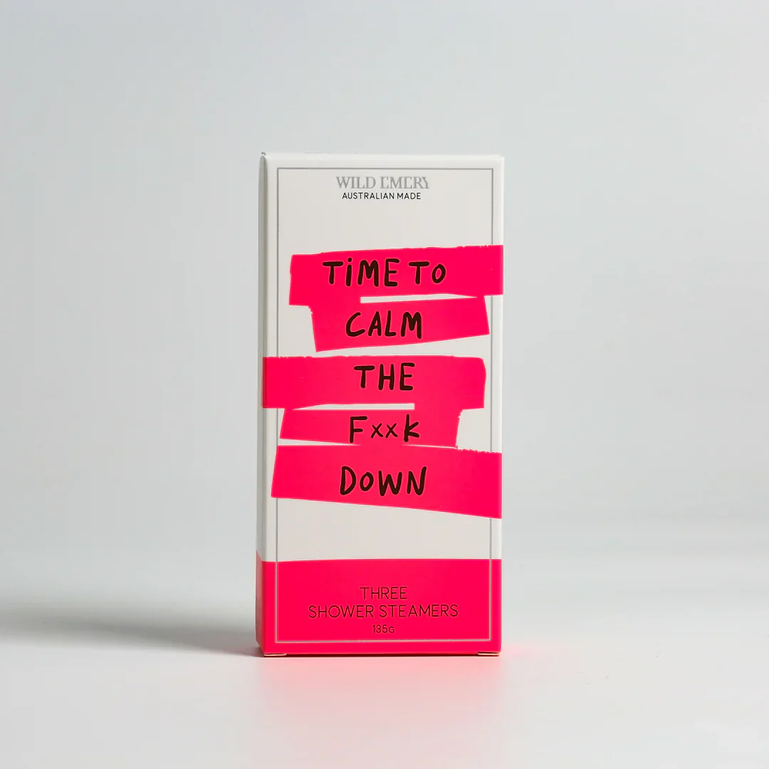 Time To Calm The F**k Down - Shower Steamer 3 Pack