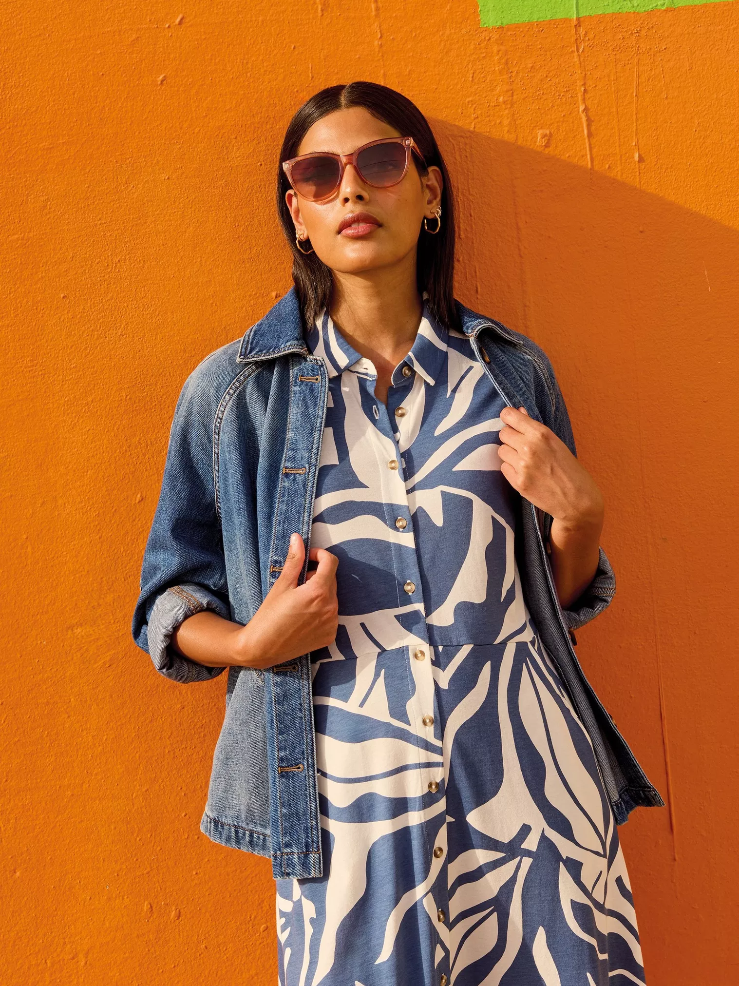 Eden Denim Jacket | Mid Denim - Image 3