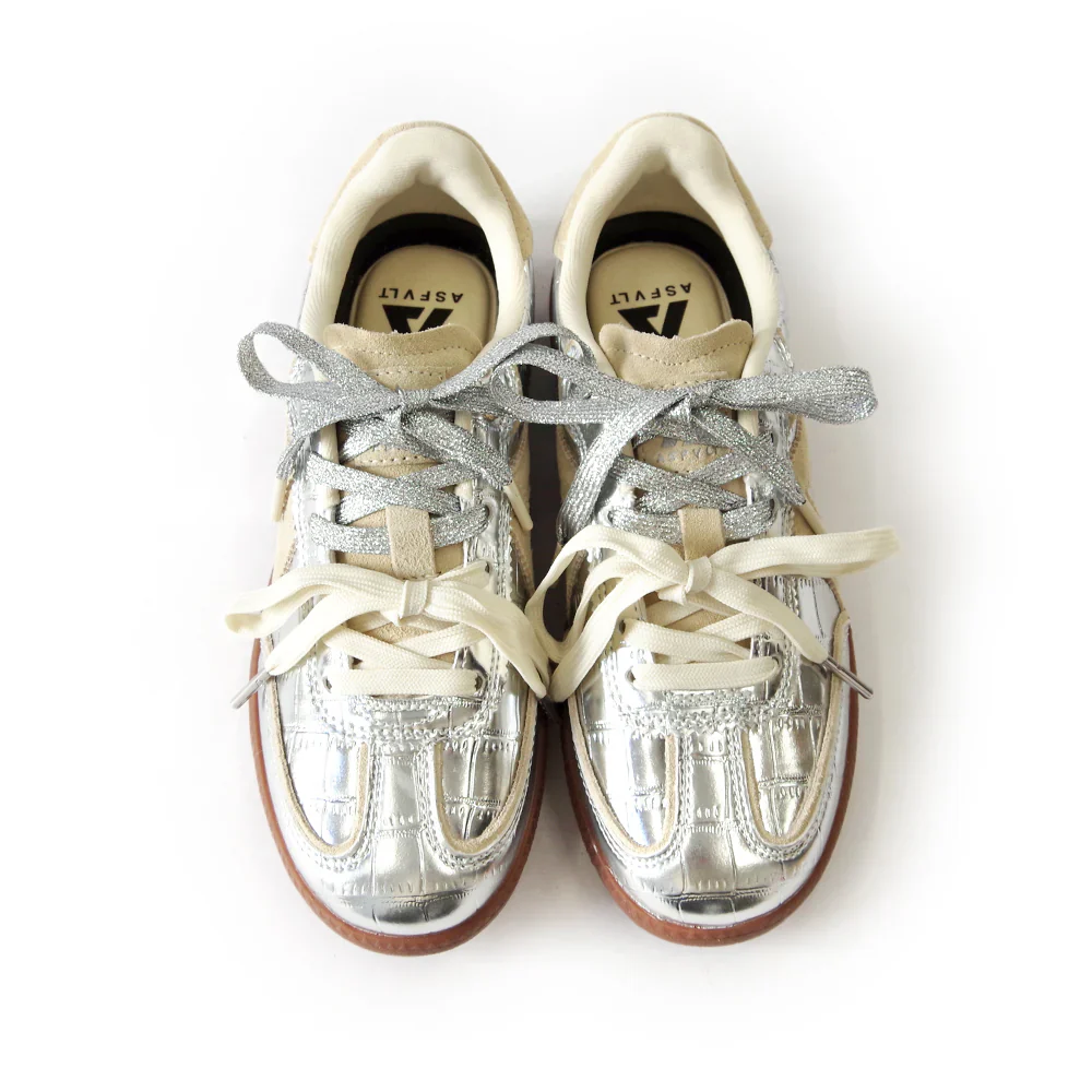 Elite Classic Silver Croc/ Tan - Image 3