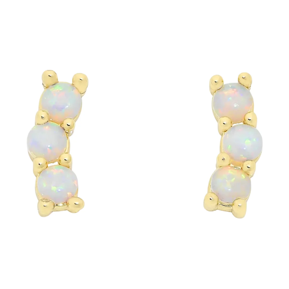 Emery Opal Earring | Gold