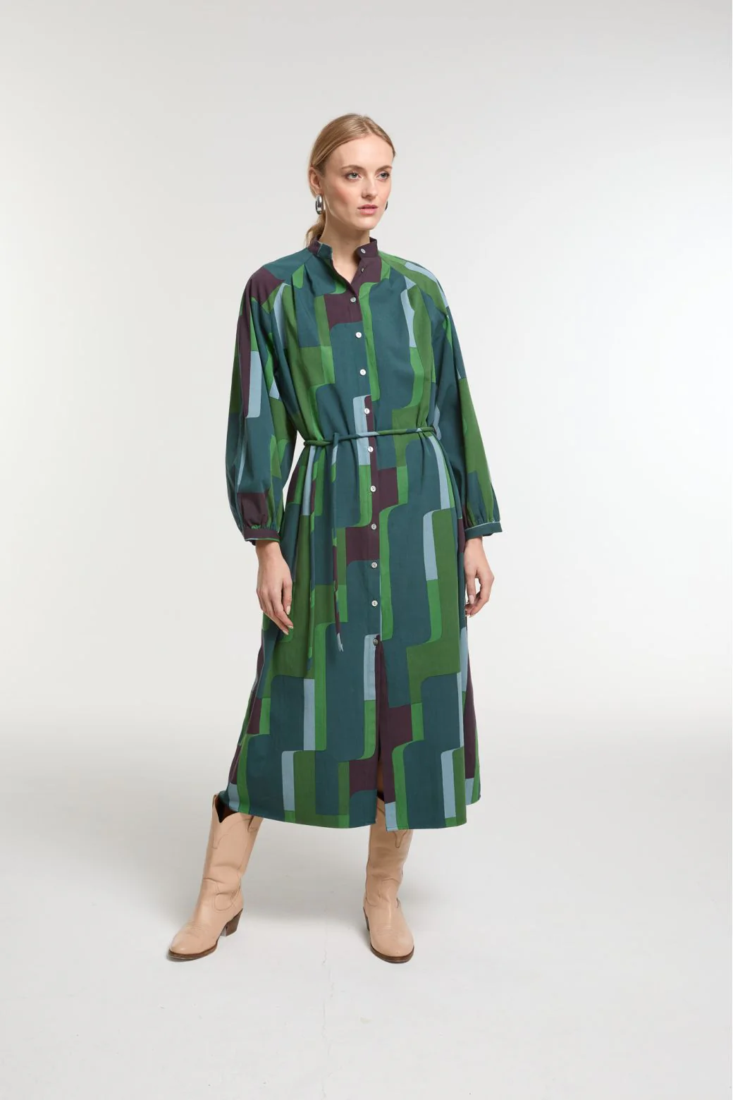 Eulalie Petra Dress | Green