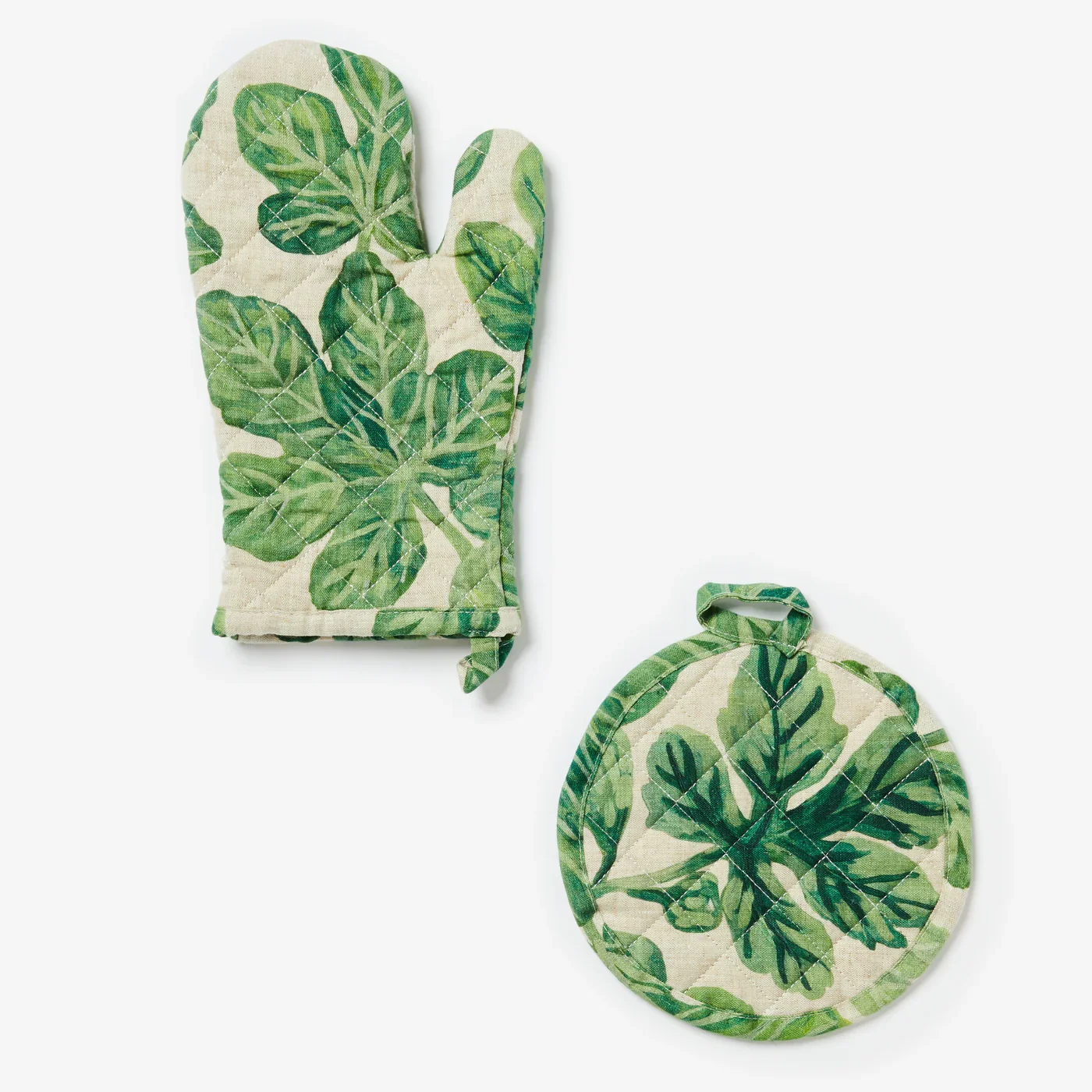 Fig Green Round Pot Holder - Image 3