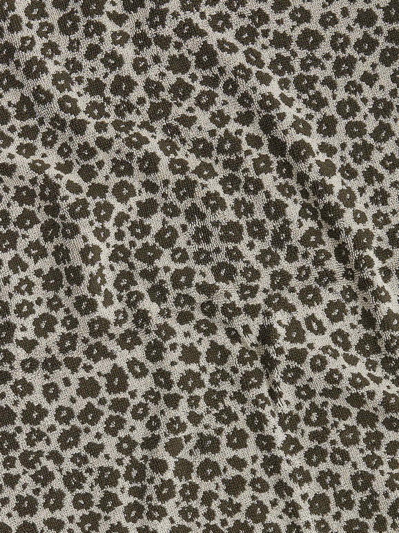 Forget Me Not Cotton Bath Towel l Ivy/Oat - Image 3