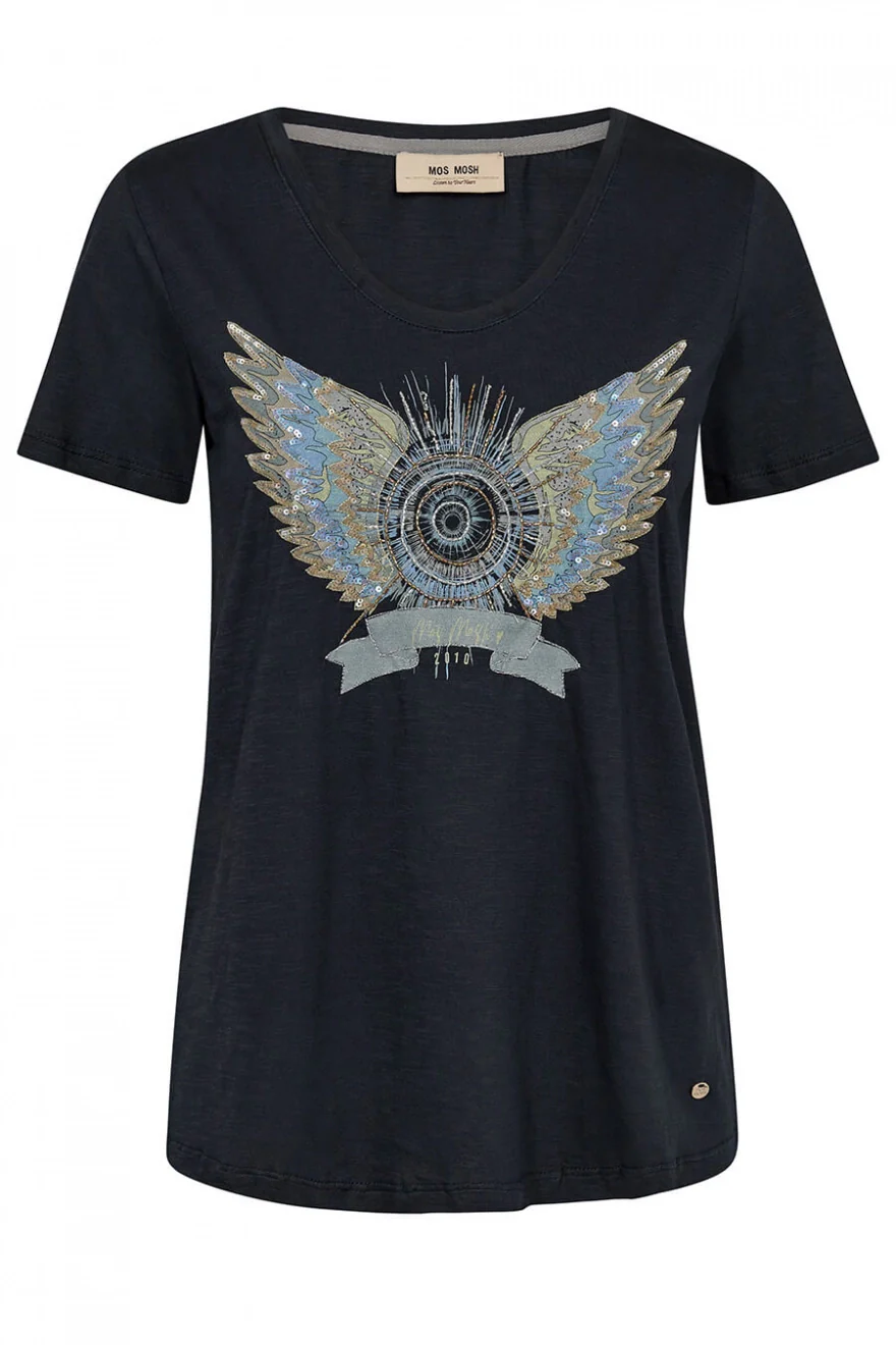 Gethi Deco Tee | Salute Navy - Image 6