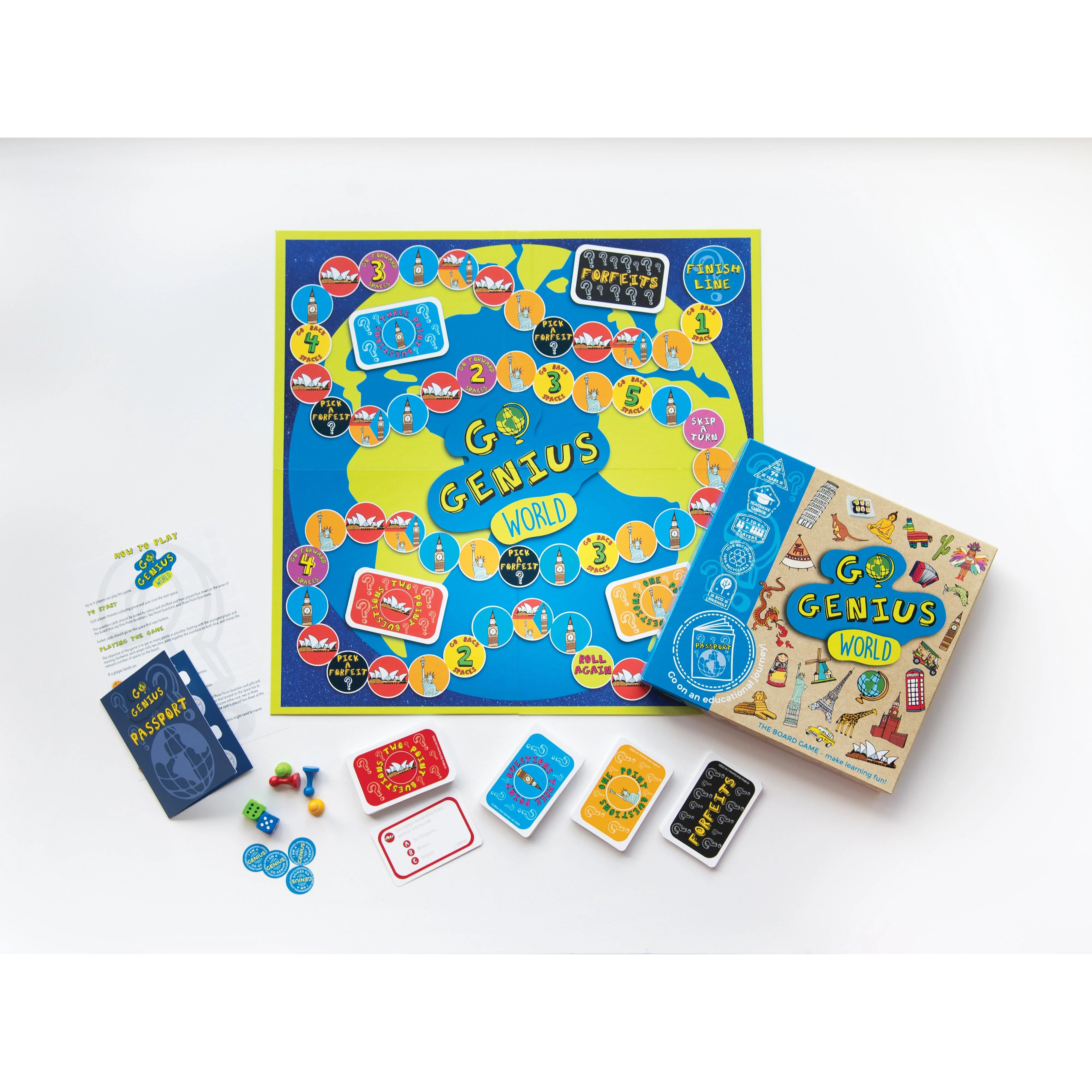 Go Genius World ­- The Board Game - Image 2