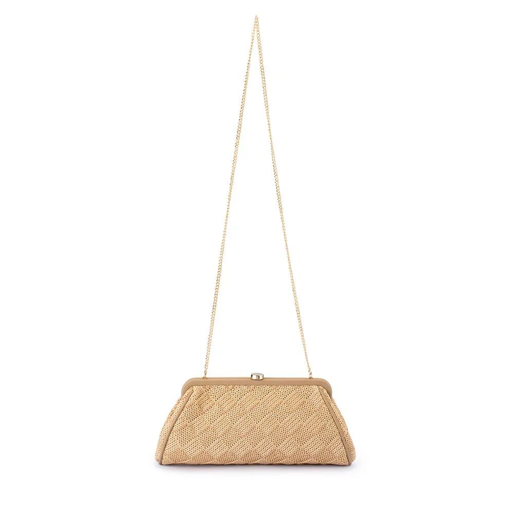 Lois Woven Frame Bag | Natural - Image 5