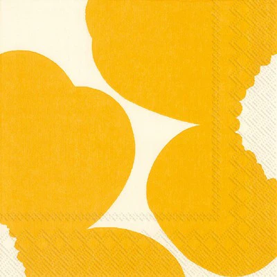 Marimekko Napkins | Isot Unikot Cream Yellow