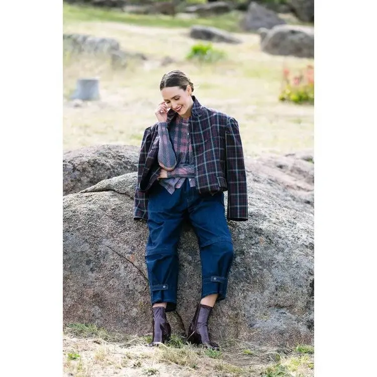 M.A.Dainty Trucker Jean | Dark Denim - Image 2