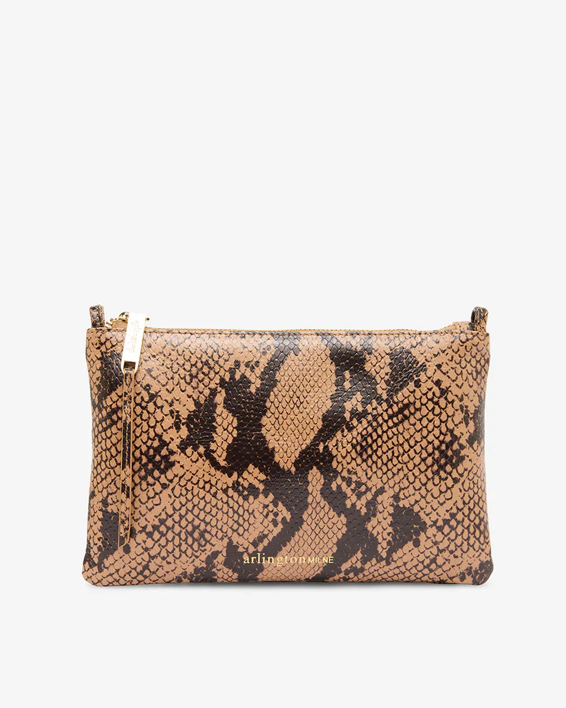 Molly Crossbody | Caramel Python - Image 2