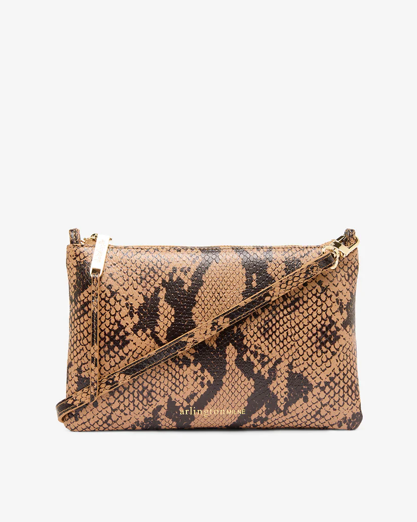 Molly Crossbody | Caramel Python - Image 5