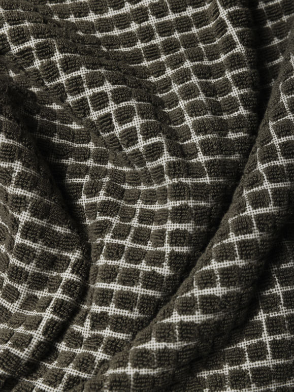 Nero Cotton Hand Towel | Ivy/Cream - Image 4