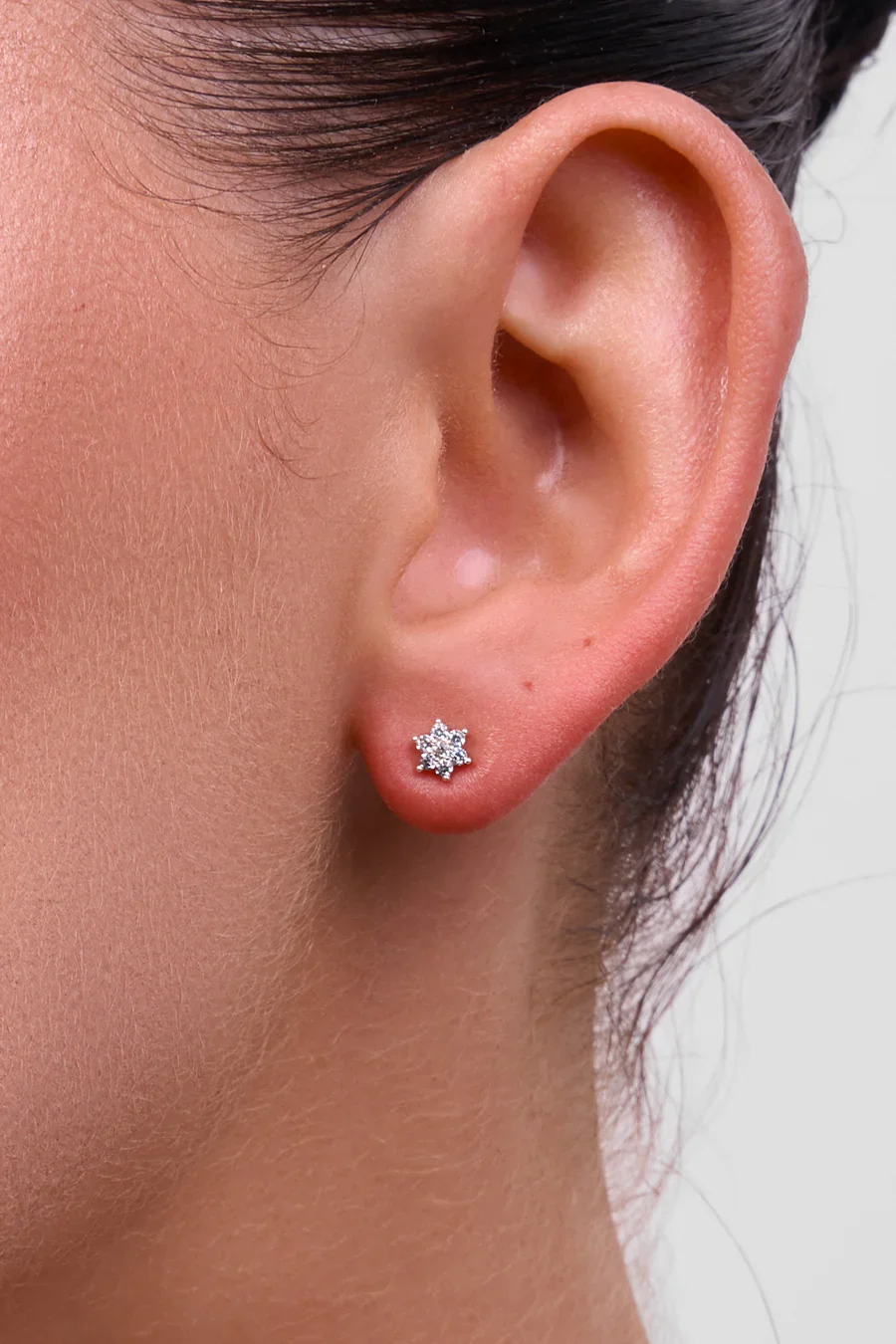Petal Stud Earring | Silver - Image 2
