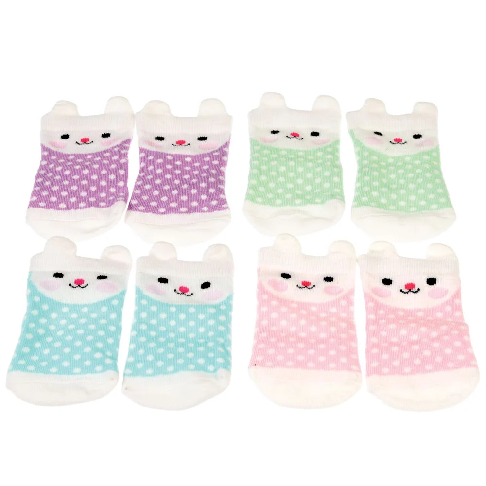 Baby Socks 4 Pairs | Bunny - Image 2