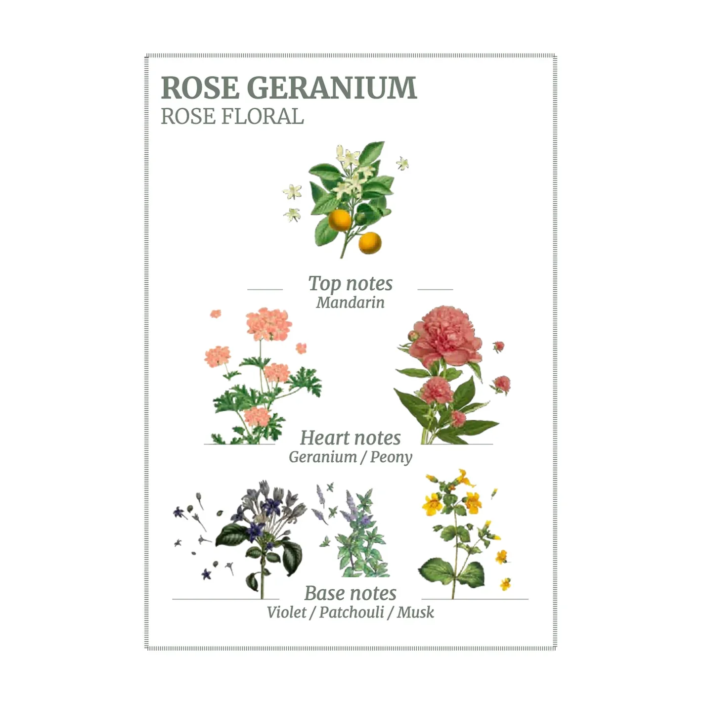 Rose Geranium Scented Candle - Image 3
