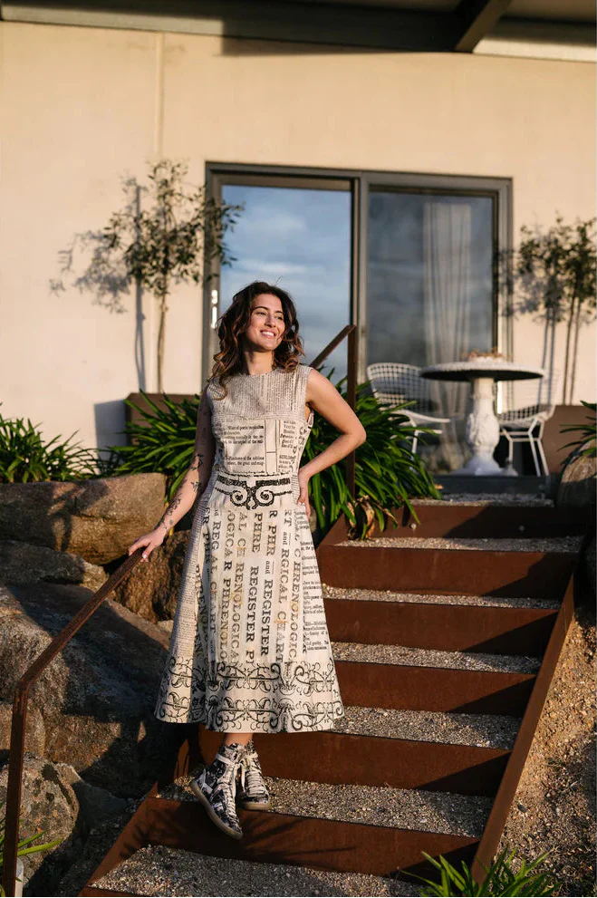 M.A.Dainty Sailor Dress | Phrenology Print
