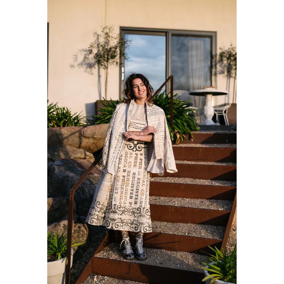 M.A.Dainty Sailor Dress | Phrenology Print - Image 2