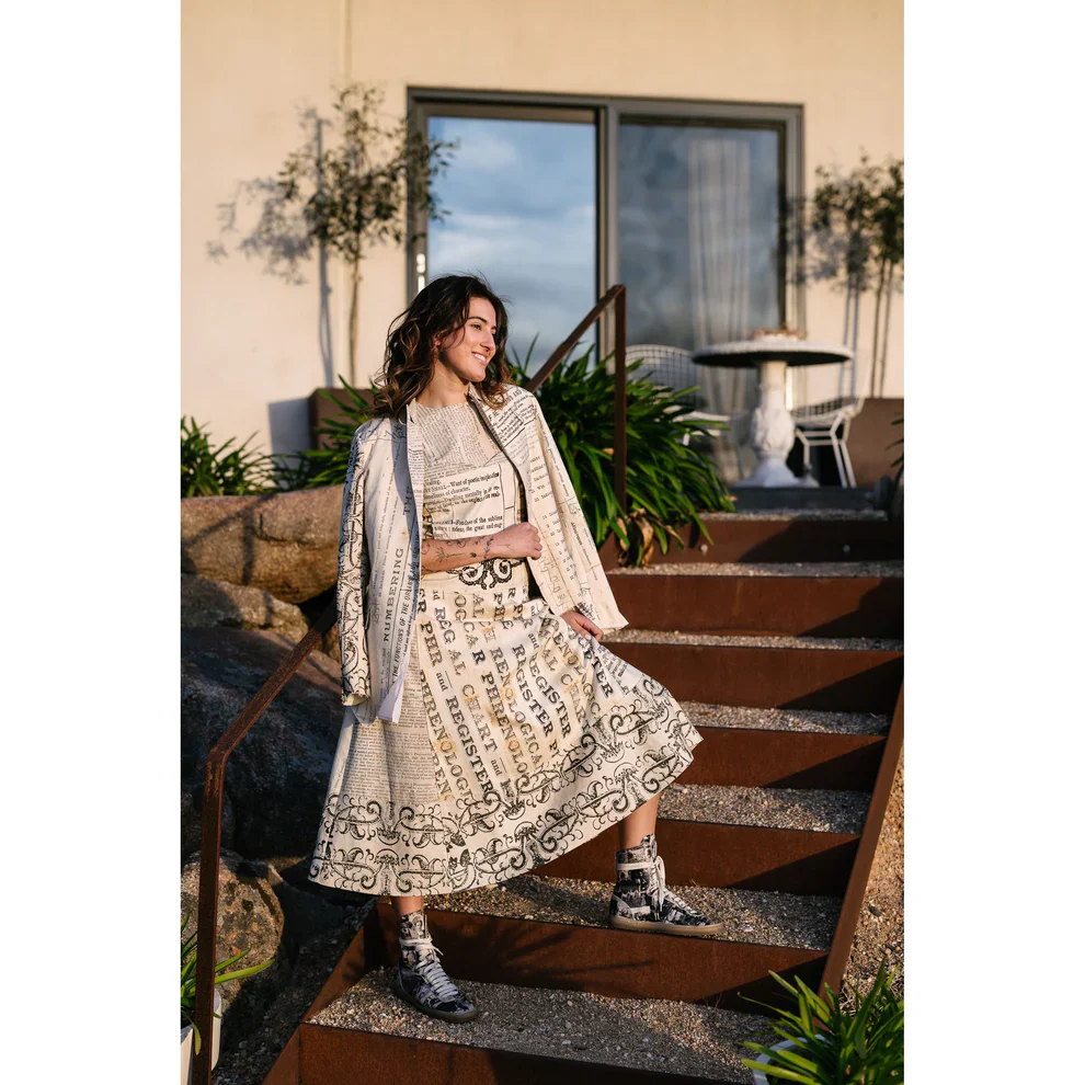 M.A.Dainty Sailor Dress | Phrenology Print - Image 3