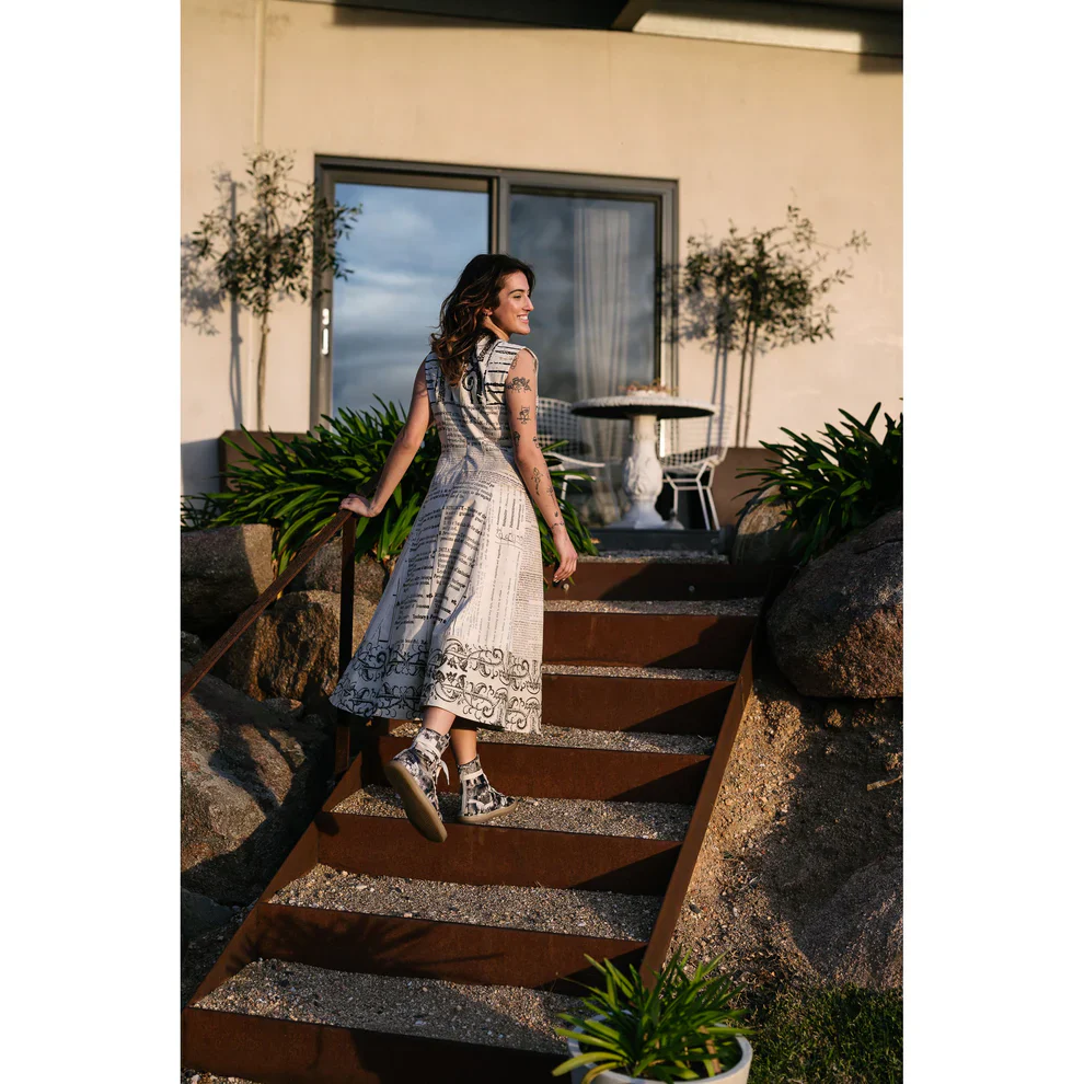 M.A.Dainty Sailor Dress | Phrenology Print - Image 5