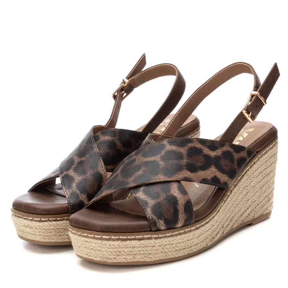 Sandalia Sra | Taupe Print - Image 2