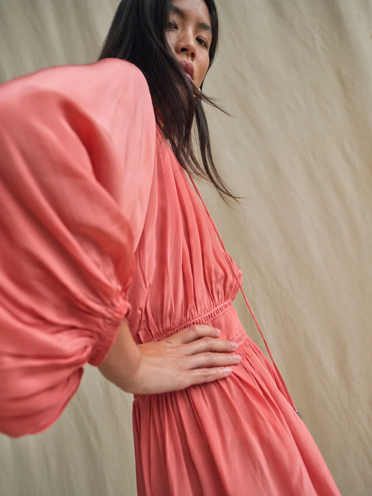 Saria Dress | Faded Rose - Image 2