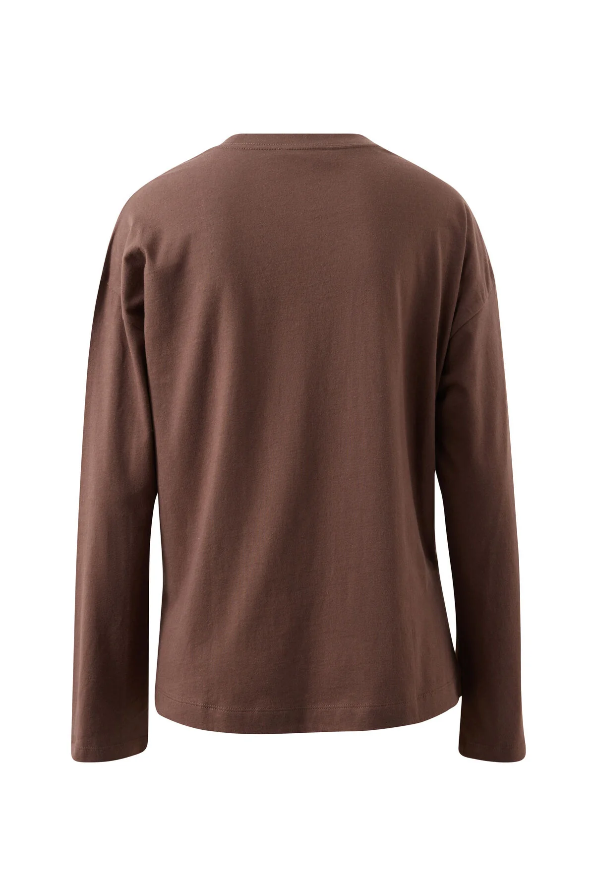 Scout Slouchy Long Sleeve Tee | Brunette Brown - Image 3