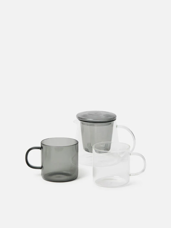 Teapot w/Coloured Lid | Charcoal - Image 2