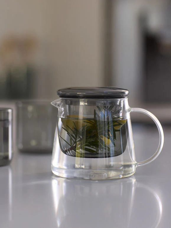 Teapot w/Coloured Lid | Charcoal - Image 3