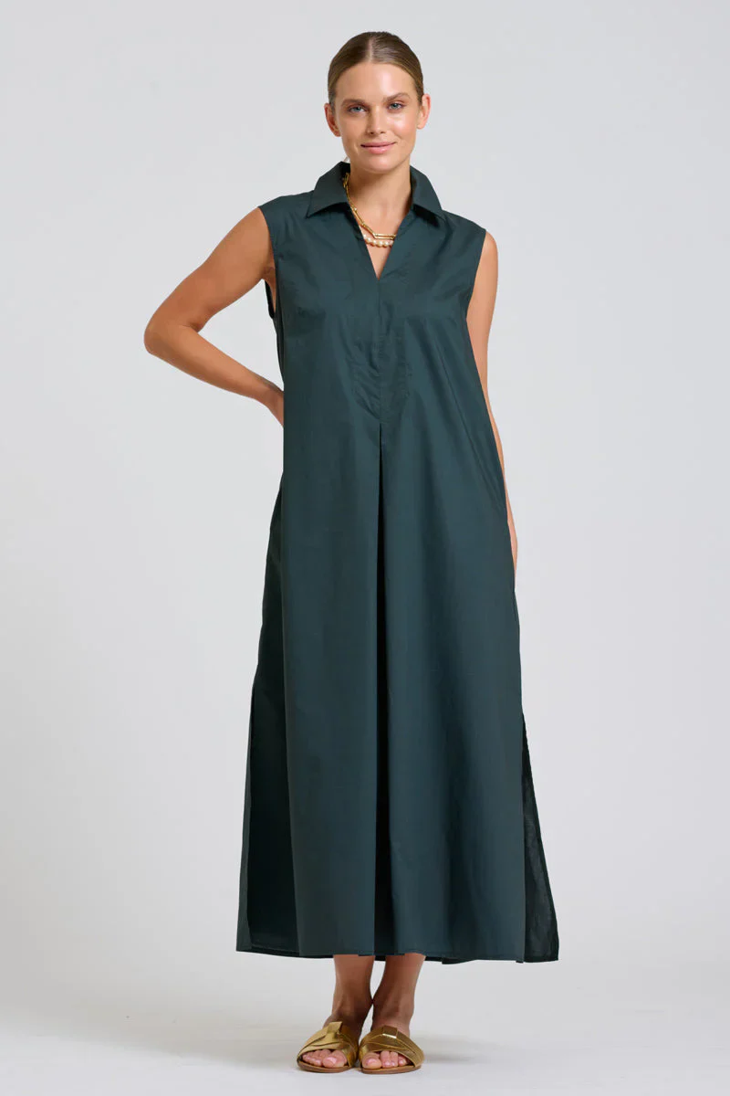 The Freya Shirt Dress | Slate - Image 2