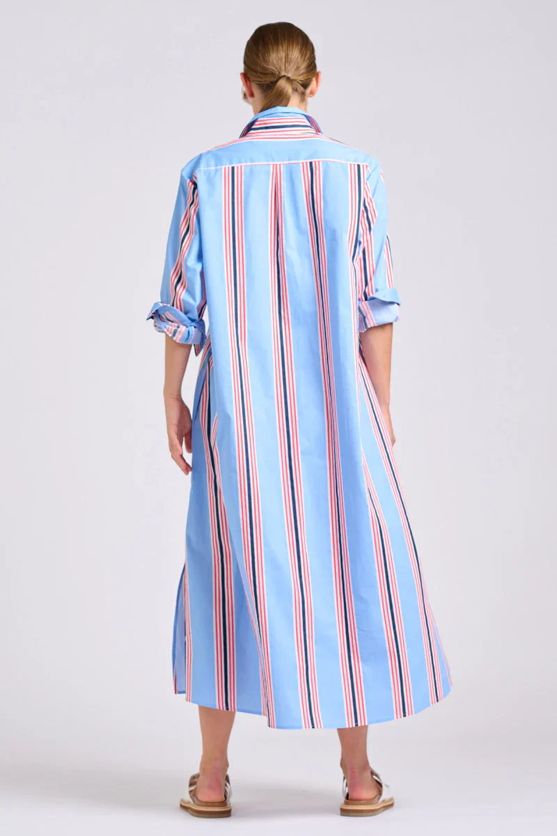 The Luna Dress | Nautical Stripe - Image 6