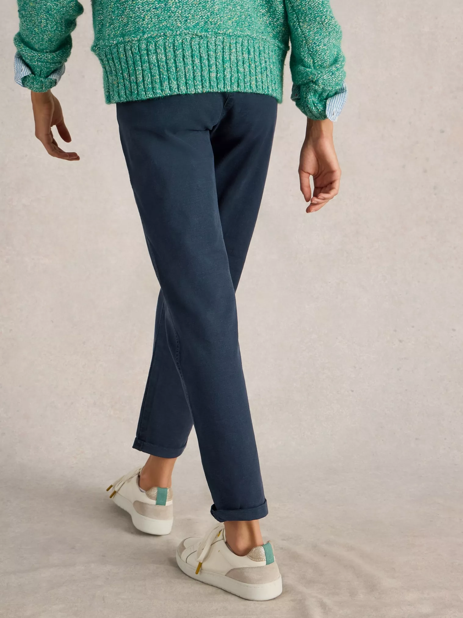 Twister Chino Trouser | Dark Navy