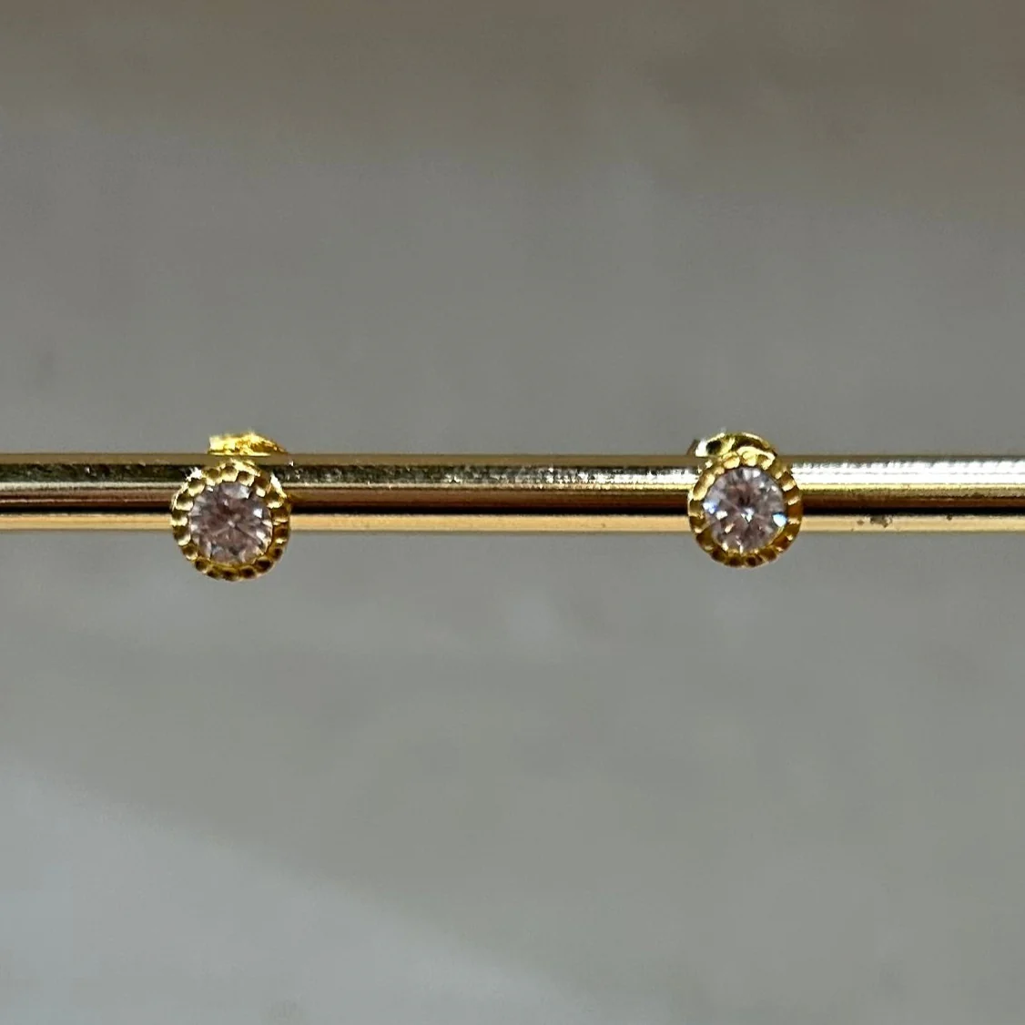 Vintage Crystal Studs - Image 3