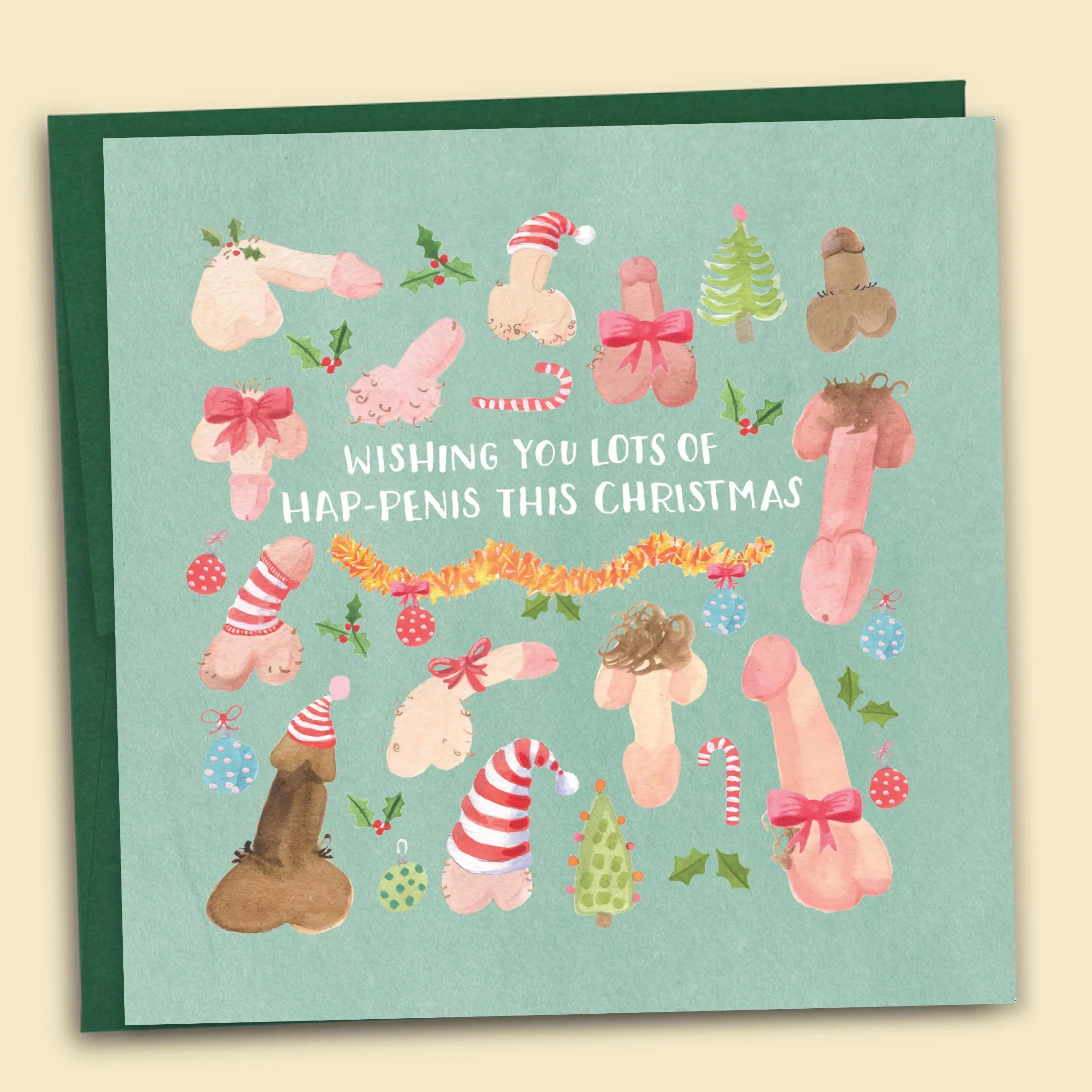 Wishing You Lots of Hap-Penis This Christmas
